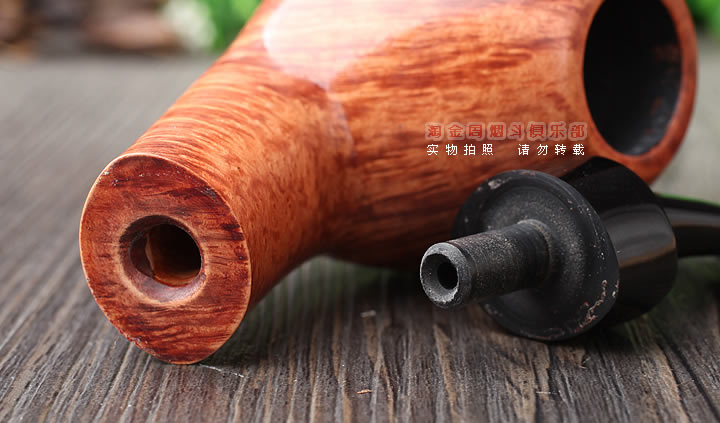 德国赫尔曼Hermann Hennen石楠木烟斗 原木光面H01-8