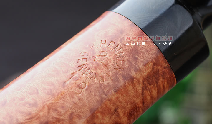德国赫尔曼Hermann Hennen石楠木烟斗 原木光面H01-9
