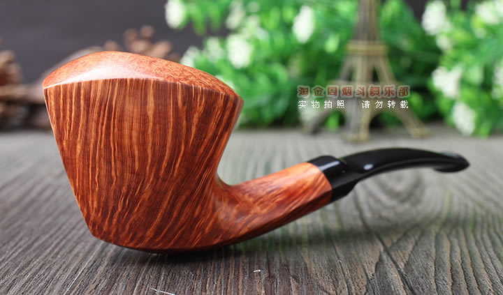 德国赫尔曼Hermann Hennen石楠木烟斗 原木光面H02-1
