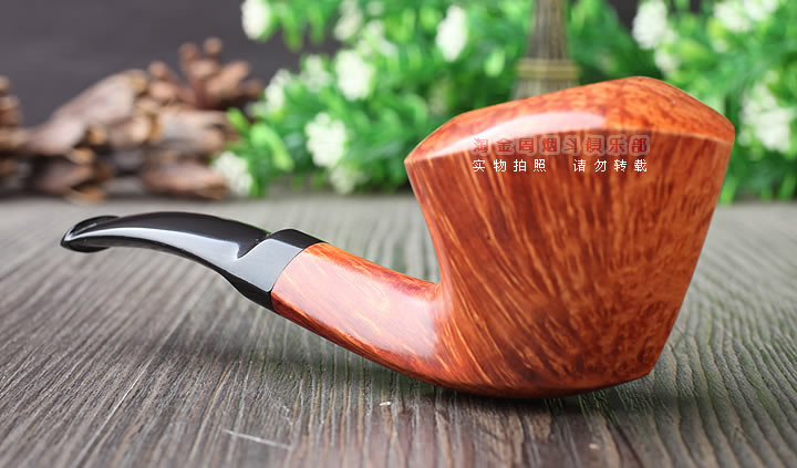 德国赫尔曼Hermann Hennen石楠木烟斗 原木光面H02-2