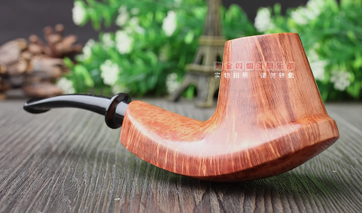 德国赫尔曼Hermann Hennen石楠木烟斗 原木光面H03-2