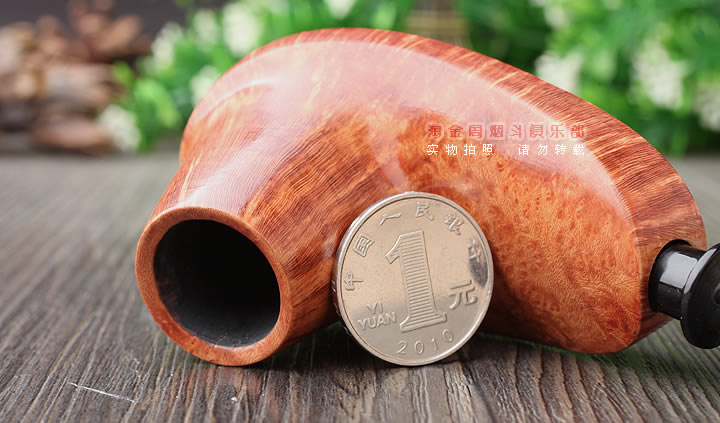 德国赫尔曼Hermann Hennen石楠木烟斗 原木光面H03-6