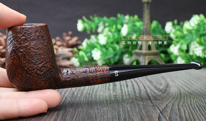 丹麦史丹威Stanwell石楠木烟斗golden danish 5件套金棕色麻面141-8