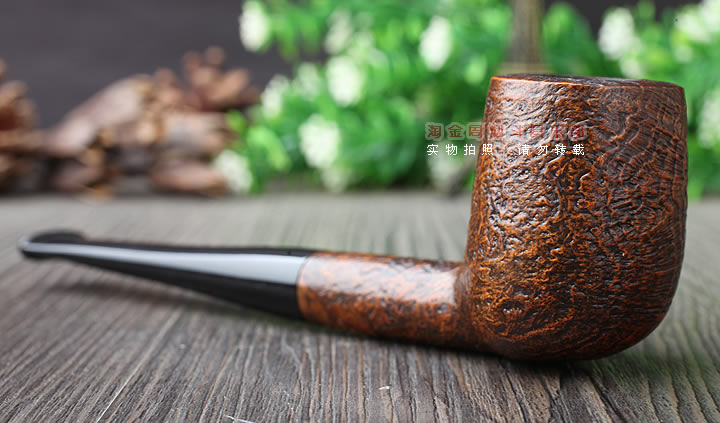 丹麦史丹威Stanwell石楠木烟斗golden danish 5件套金棕色麻面29-2