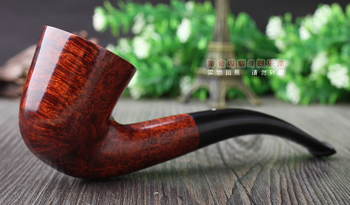 淘金周 英国Dunhill AMBER ROOT登喜路石楠木烟斗 琥珀根4114-1