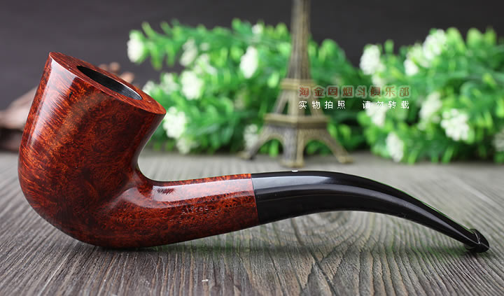 淘金周 英国Dunhill AMBER ROOT登喜路石楠木烟斗 琥珀根4114-3
