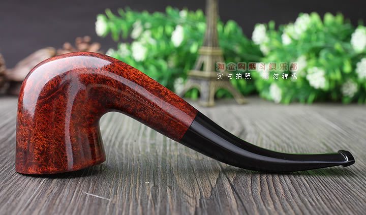 淘金周 英国Dunhill AMBER ROOT登喜路石楠木烟斗 琥珀根4114-4