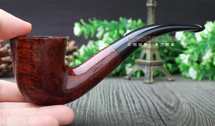 淘金周 英国Dunhill AMBER ROOT登喜路石楠木烟斗 琥珀根4114-9