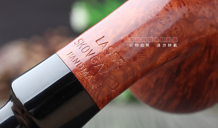 丹麦大师拉塞 LASSE SKOVGAARD石楠木手工烟斗 5件套装05-7