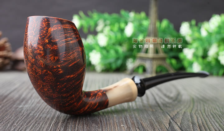 丹麦大师艾尔唐Tom Eltang石楠木手工烟斗 六件套装 牛角光面斗-1