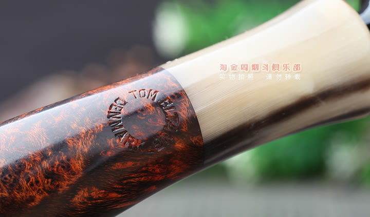 丹麦大师艾尔唐Tom Eltang石楠木手工烟斗 六件套装 牛角光面斗-7