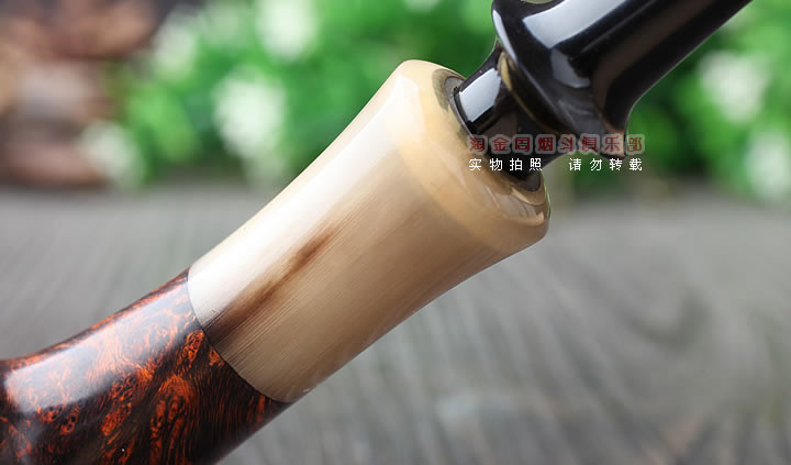 丹麦大师艾尔唐Tom Eltang石楠木手工烟斗 六件套装 牛角光面斗-8