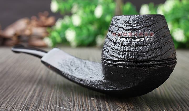 丹麦大师Kurt Balleby 石楠木手工烟斗 六件套装 牛头犬麻面-2