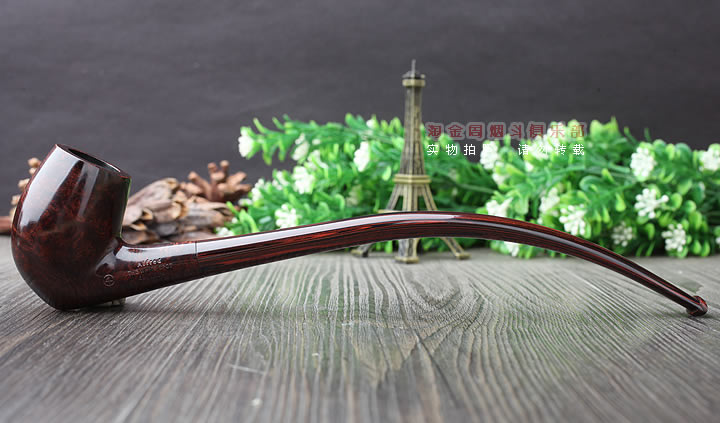 淘金周 英国Dunhill登喜路石楠木烟斗 5件套阅读斗 4号斗栗色光面-2