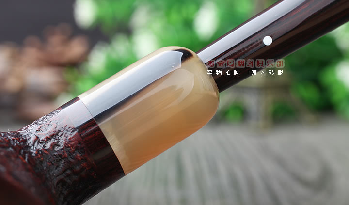 英国Dunhill CUMBERLAND登喜路石楠木烟斗 坎伯兰 牛角圈4106-7