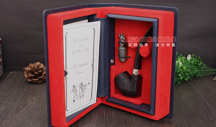 英国登喜路Dunhill Shell Briar 2017年圣诞纪念限量烟斗-12