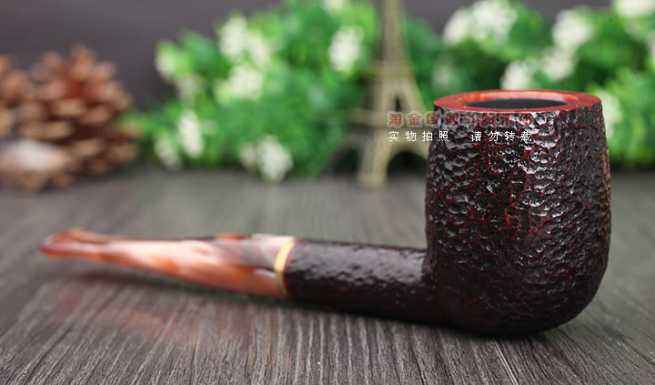 意大利沙芬SAVINELLI石楠木烟斗|6件套装ROMA琥珀嘴104-2