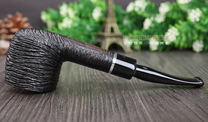 意大利沙芬SAVINELLI石楠木烟斗 5件套装OTELLO 乡村喷砂黑色121-4