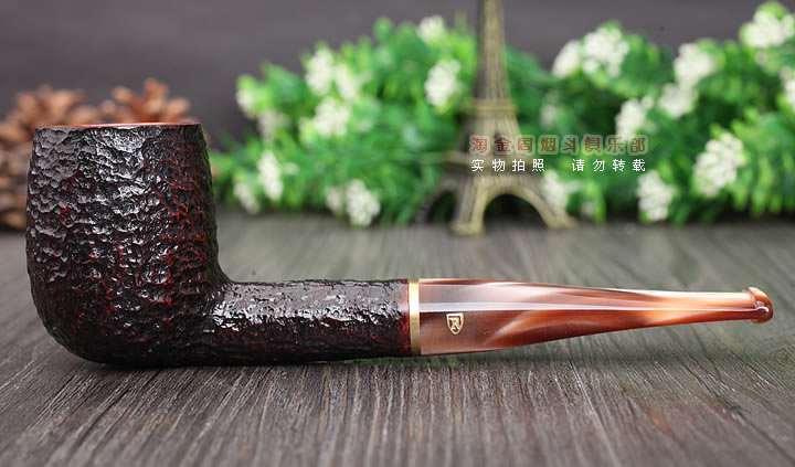 意大利沙芬SAVINELLI石楠木烟斗|6件套装ROMA琥珀嘴128-3