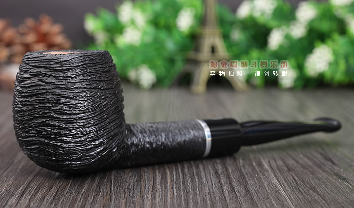 意大利沙芬SAVINELLI石楠木烟斗 5件套装OTELLO 乡村喷砂黑色207-1
