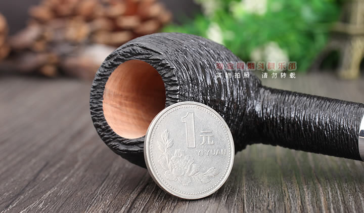 意大利沙芬SAVINELLI石楠木烟斗 5件套装OTELLO 乡村喷砂黑色207-5