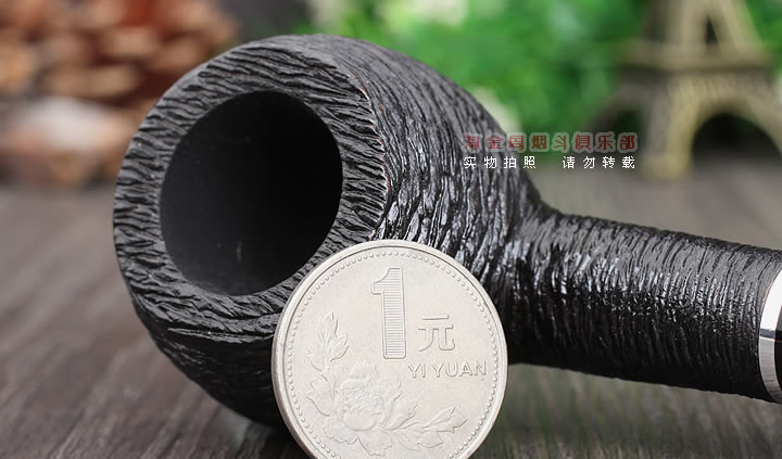 意大利沙芬SAVINELLI石楠木烟斗 5件套装OTELLO 乡村喷砂黑色315-5