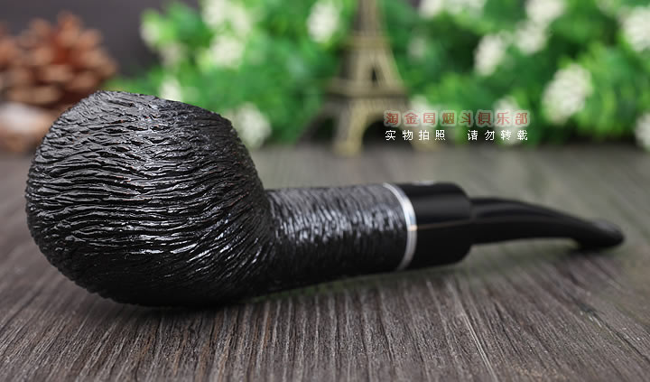 意大利沙芬SAVINELLI石楠木烟斗 5件套装OTELLO 乡村喷砂黑色321-1