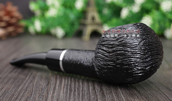 意大利沙芬SAVINELLI石楠木烟斗 5件套装OTELLO 乡村喷砂黑色321-2
