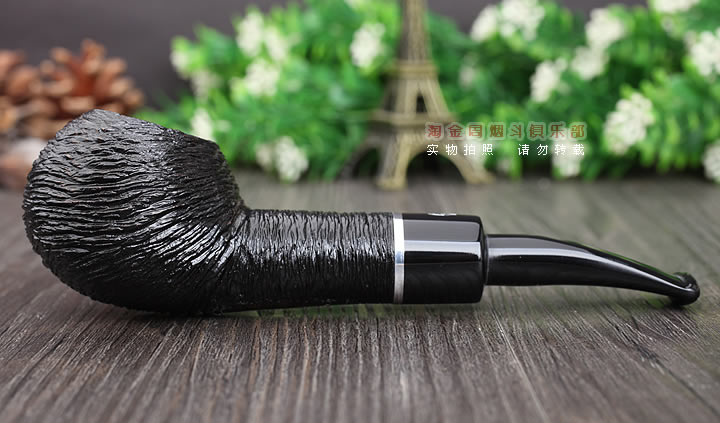 意大利沙芬SAVINELLI石楠木烟斗 5件套装OTELLO 乡村喷砂黑色321-3