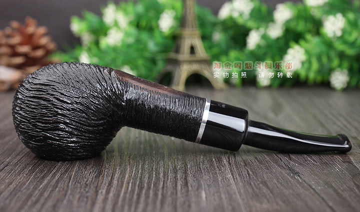 意大利沙芬SAVINELLI石楠木烟斗 5件套装OTELLO 乡村喷砂黑色321-4