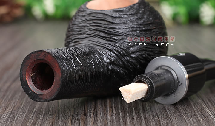 意大利沙芬SAVINELLI石楠木烟斗 5件套装OTELLO 乡村喷砂黑色321-6