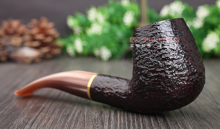 意大利沙芬SAVINELLI石楠木烟斗|6件套装ROMA琥珀嘴628-2