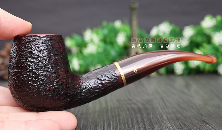 意大利沙芬SAVINELLI石楠木烟斗|6件套装ROMA琥珀嘴628-8