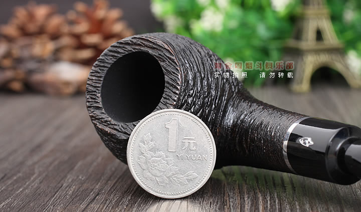 意大利沙芬SAVINELLI石楠木烟斗 5件套装OTELLO 乡村喷砂黑色645-5