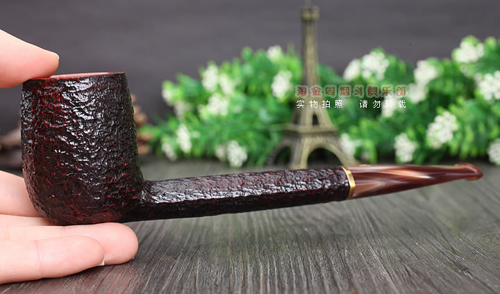 意大利沙芬SAVINELLI石楠木烟斗|6件套装ROMA琥珀嘴804-8