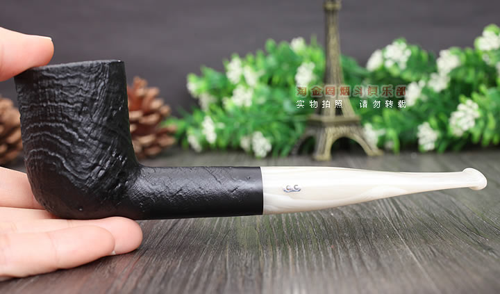 进口烟具 法国CC石楠木烟斗 五件套 jurassic侏罗纪PA90-8