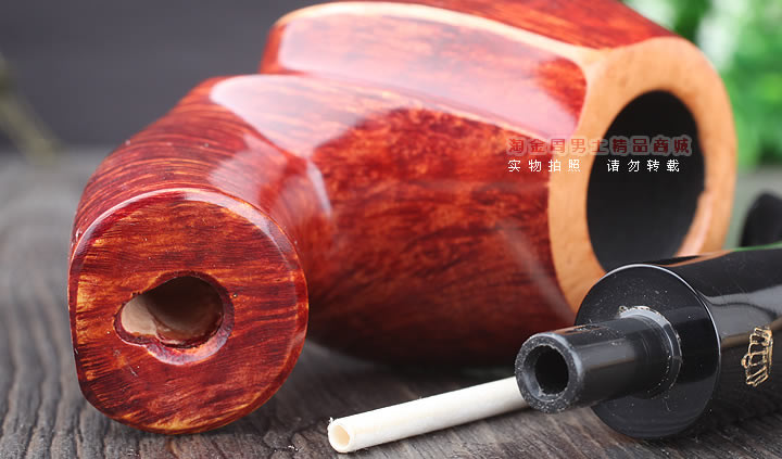 淘金周 丹麦WINSLOW石楠木手工烟斗 5件套装CROWN 200-6-8