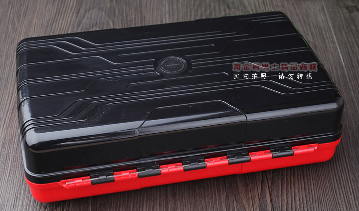 雪便携茄保湿盒 季风塑料10支红色 户外密封防水雪茄盒含打孔器-1