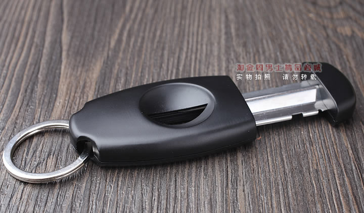 淘金周 Xikar雪茄刀雪茄剪美国原装进口Xikar双用雪茄剪V切156BK-4