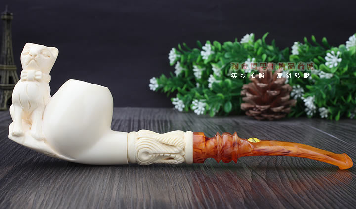 淘金周 原装正品土耳其A.Govem海泡石烟斗 5件套AG013中大号-3