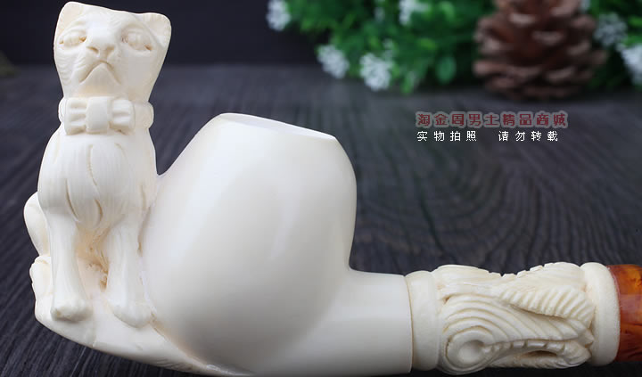 淘金周 原装正品土耳其A.Govem海泡石烟斗 5件套AG013中大号-4