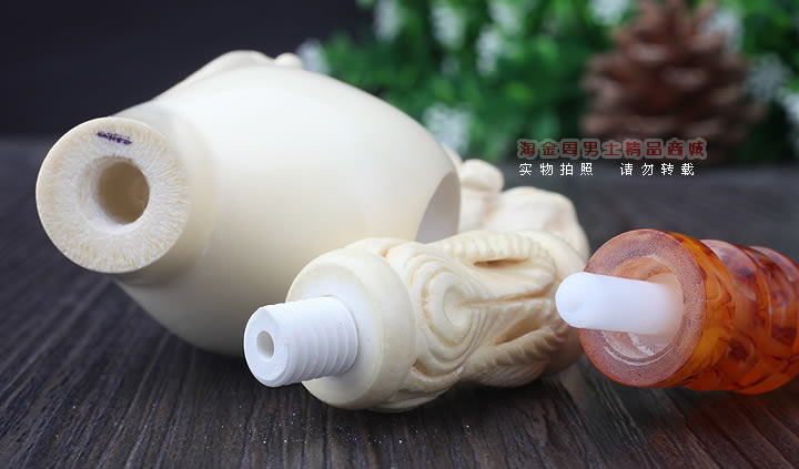 淘金周 原装正品土耳其A.Govem海泡石烟斗 5件套AG013中大号-7