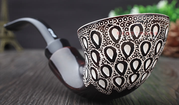 淘金周 原装正品土耳其IMP海泡石烟斗 5件套 IMP003-2