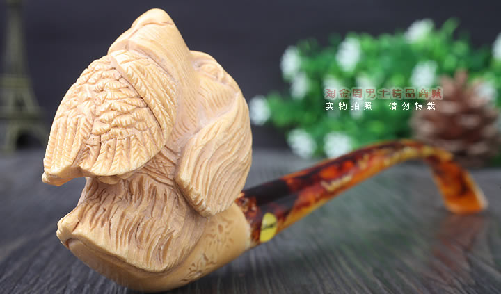 淘金周 原装正品土耳其A.Govem海泡石烟斗 5件套烟斗AG015中大-1