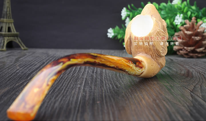 淘金周 原装正品土耳其A.Govem海泡石烟斗 5件套烟斗AG015中大-3