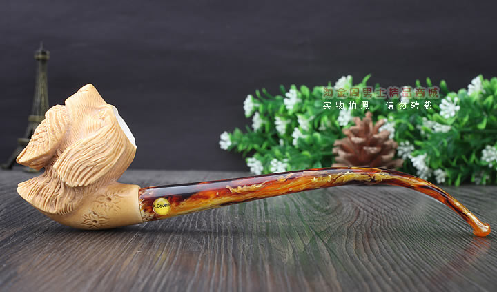 淘金周 原装正品土耳其A.Govem海泡石烟斗 5件套烟斗AG015中大-4