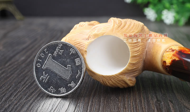 淘金周 原装正品土耳其A.Govem海泡石烟斗 5件套烟斗AG015中大-7