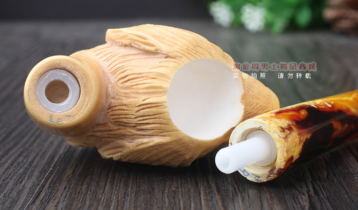 淘金周 原装正品土耳其A.Govem海泡石烟斗 5件套烟斗AG015中大-8