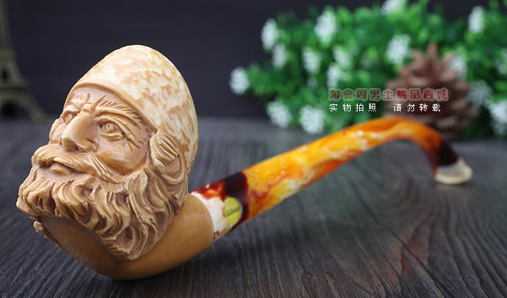 淘金周 原装正品土耳其A.Govem海泡石烟斗 5件套AG026中大号-1