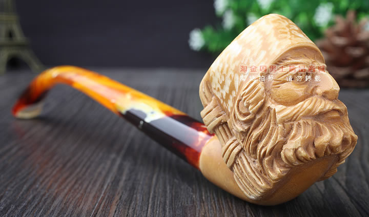 淘金周 原装正品土耳其A.Govem海泡石烟斗 5件套AG026中大号-2